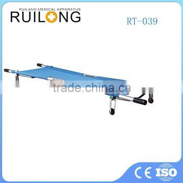 Aluminum Alloy Ambulance Folding Pole Stretcher