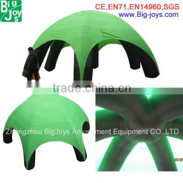 Outdoor soft large inflatable air tent for sale