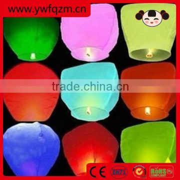 cheap chinese hot air balloon paper lantern