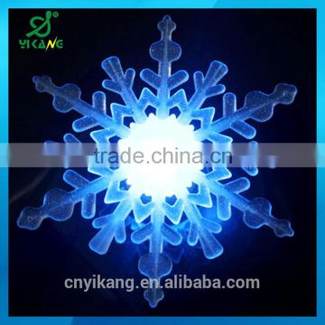 Decorative led falling snow light Snowflake motif Light / Snow Light for factory price hot selling