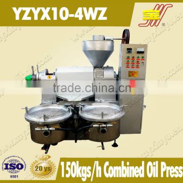 small scale production sesame oil producer equipped with filters