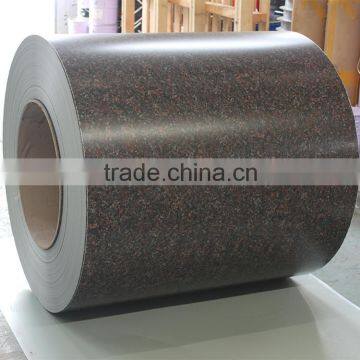 Cold rolled marble pattern printed steel coil
