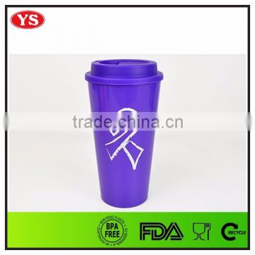Eco 16 ounce Insulated take away coffee cup with pp lid