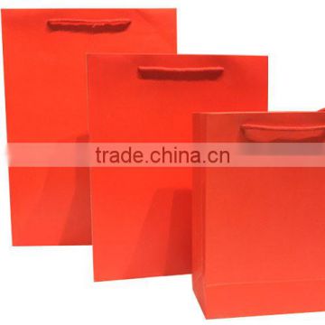 OEM Custom Promotional Solid Paper Gift Bags With Colorful