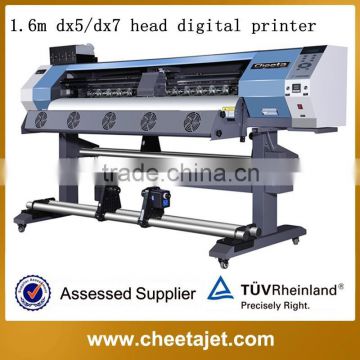High definition piezo electric dx7 head eco solvent printers machinery