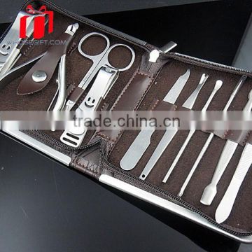 High Quality Leather Case Manicure Set / Manicure Tools Instruments / Beauty Care Instruments