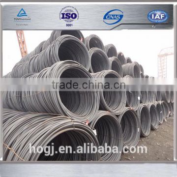 High quality Q195B Q235B SAE1008B Hot rolled steel wire rod