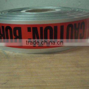 CAUTION BURIED ELECTRIC LINE detectable warning tape