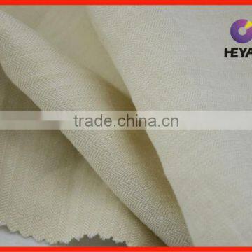 Heavy linen fabric yarn dyed featured fabric
