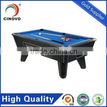 High Quality Professional Best Selling Outdoor Solid Wood Coin Operatrd Folding Pool Table 7ft For Sale