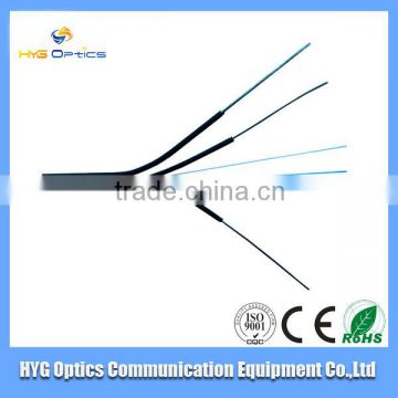 high quality 2 core FTTH fiber drop cable/2 core armored cable