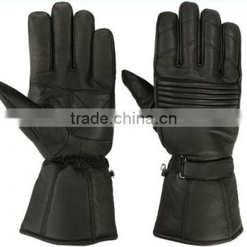 Winter Motorcycle Leather Gloves