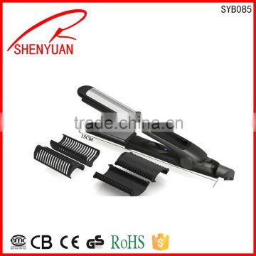 Low price professional hair straightener curler iron aluminous cememic coating plate