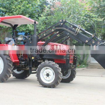 garden/mini Tractor with front end loader, LZ354,35HP, 4WD fit with TZ03D 4in1 front end loader