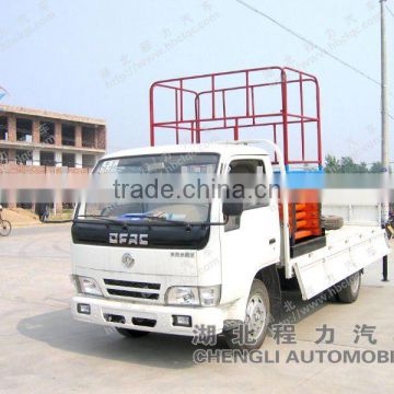 Dongfeng 4*2 mini hydraulic lift bucket truck sale