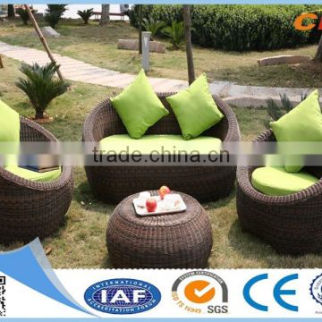 High quality outdoor rattan round sofa
