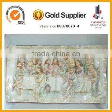 2014 Best quality hot selling customized Last Supper Jesus Souvenir sculpture