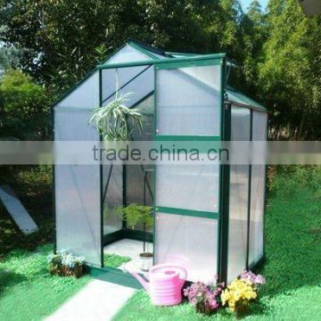 6x4ft walk-in greenhouse with small size
