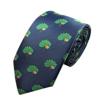 Printed Knit Silk Woven Neckties Knit Customized