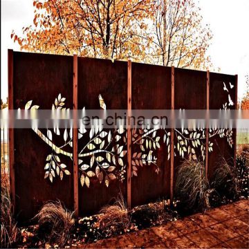decorative laser cut panels screen fencing trellis