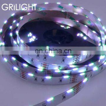 China supplier 14.4w/m side view emitting rgb led 020 12v led strip light