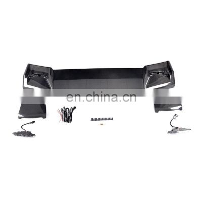 For Mercedes Ben z G500 G55 G65 G469 G63 modified carbon fiber front roof spoiler with double lights
