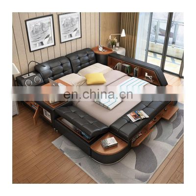 Luxury italian bedroom set furniture bed