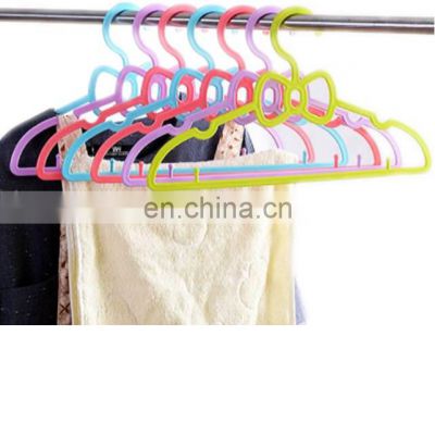 New Arrival Cute Colorful Baby Plastic Clothes Hangers