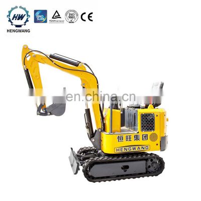 HENGWANG HW10 1 ton new type hydraulic crawler mini excavator from china