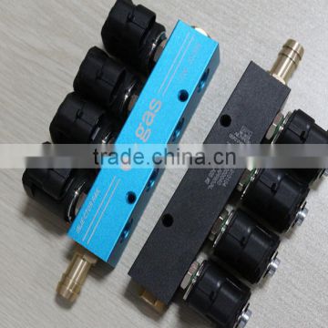 cng lpg injection injector rail for multipoint fuel system