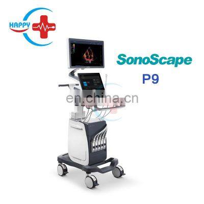 Newest double screens P9 /Sonoscape ultrasound price /Buy ultrasound scanner with double screens