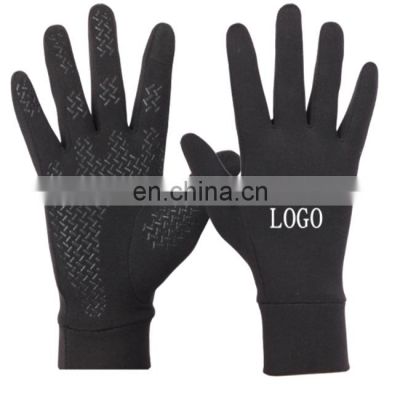 Winter Keep Warm Touch Screen Outdoor Cycling Bicycle Black Cycling The Other Sport Gloves