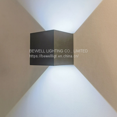 IP65 6w 16w White Black Up And Down Led New Light Wall Lamp 6000K