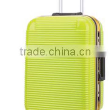 China PC+ABS candy color trolley luggage high quality business travel luggage producer