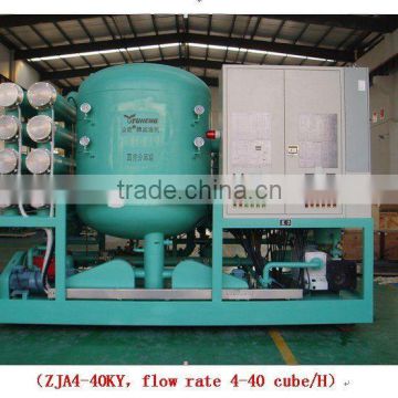 ZJA Series double-stage high vacuum insulation oil recycling machine for transformer