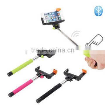 Hot sell Z07-5 wireless mobile phone monopod selfie stick with bluetooth function