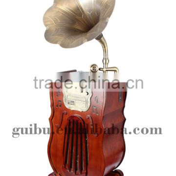 Whole Sale Retro High Quality Sdcard Hot Sale Antique Gramophone