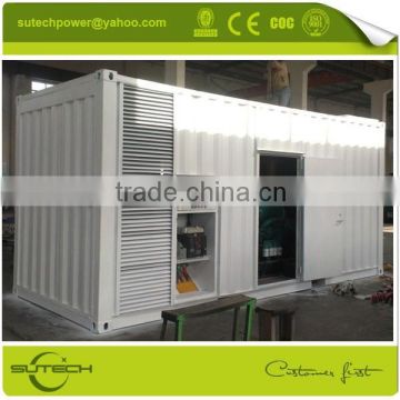 High quality 1250Kva generator set powered by Cummins KTA50-G3 engine, Containerized type or Open type