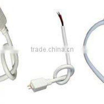 Factory price LED Strip Female and male connectors adapter wire