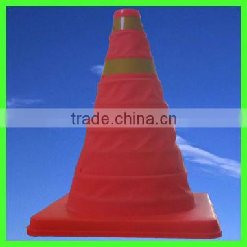 high quality retractable safety cone for warning