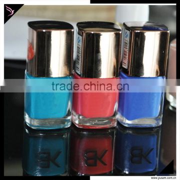 Fashion colorful nail polish for color changing nail polish