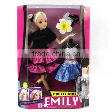 11.5 INCH FASHION DOLL,CHANGE COLOR HAIR