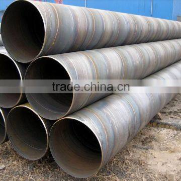 high quality custom Spiral welded steel pipe for gas delivery