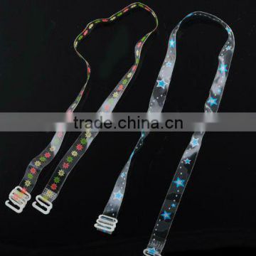 Shanghai QG brand tpu clear elastic tape for bra shoulder strap strap