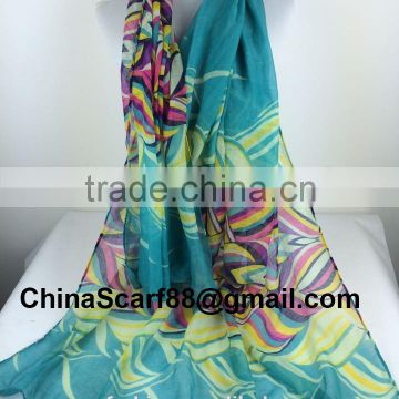 Winter print scarf wholesale