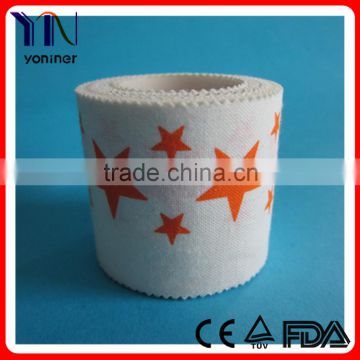 cotton adhesive tape/cotton tape printed