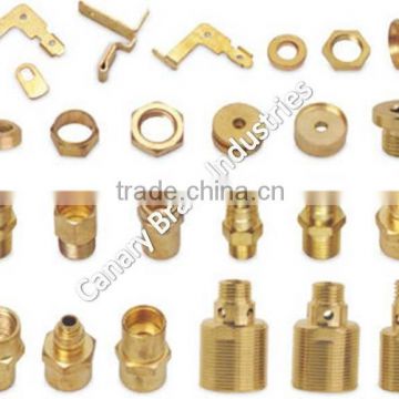 brass fittings ,machined components, cnc part , precision components