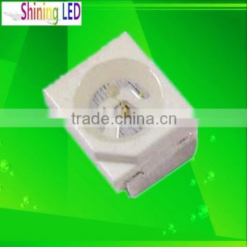 For LED strips Datasheet 0.06W 587-595nm SMD 3528 LED Chip Yellow