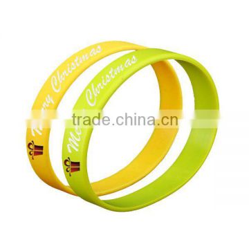 OEM design silicone charm bracelet