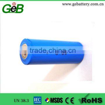 GEB A size ER18505M 3.6V 3200mAh power type Li-SOCI2 battery